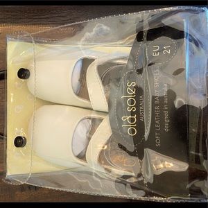 White Leather Mary Jane Old Soles